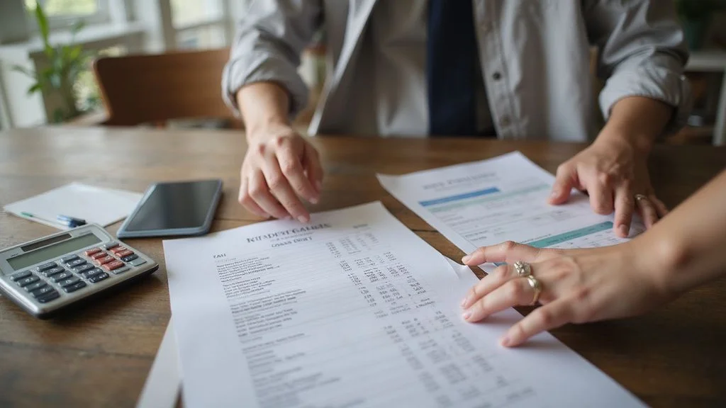 Frisco TX homeowner reviewing cash offer documents and net proceeds comparison for a fast home sale