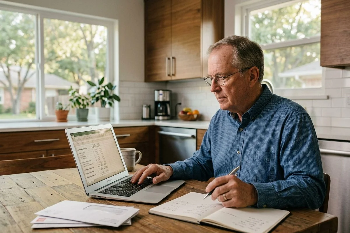 Texas closing documents with highlighted line items showing a full seller cost breakdown